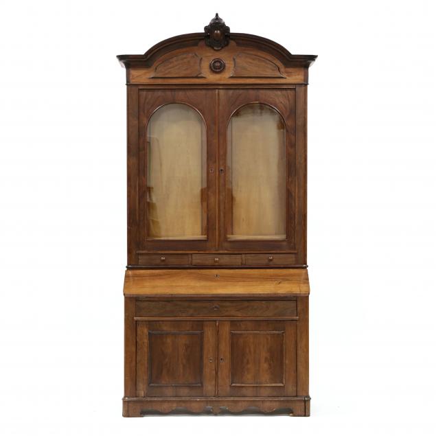 american-victorian-rosewood-secretary-bookcase