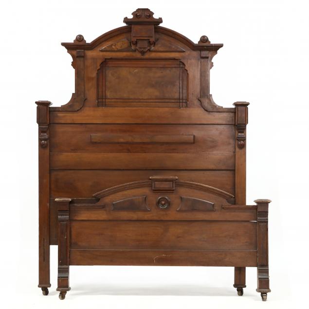 american-victorian-walnut-full-size-highback-bed