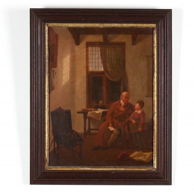 an-antique-dutch-school-genre-painting