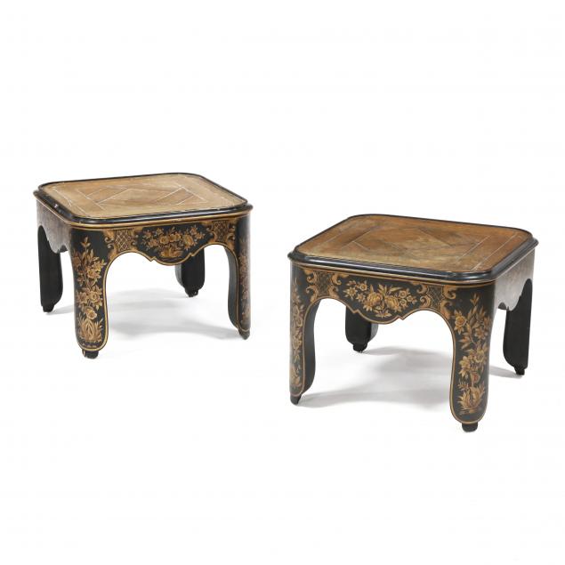 baker-pair-of-chinoiserie-low-tables