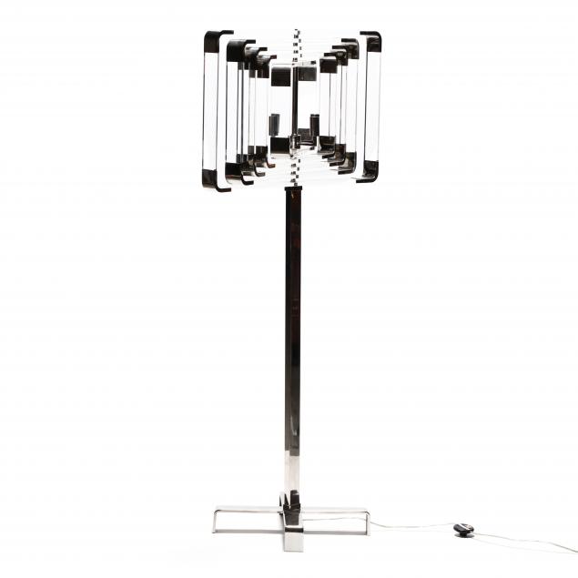 lucite-and-chrome-floor-lamp