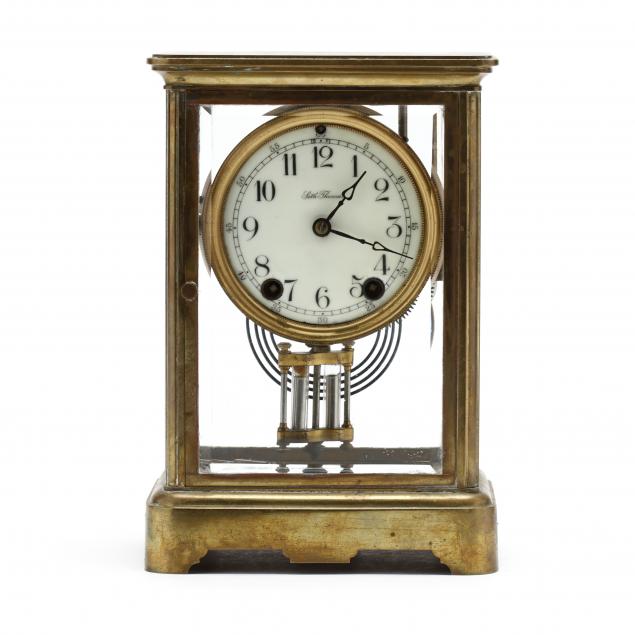 seth-thomas-brass-mantel-clock