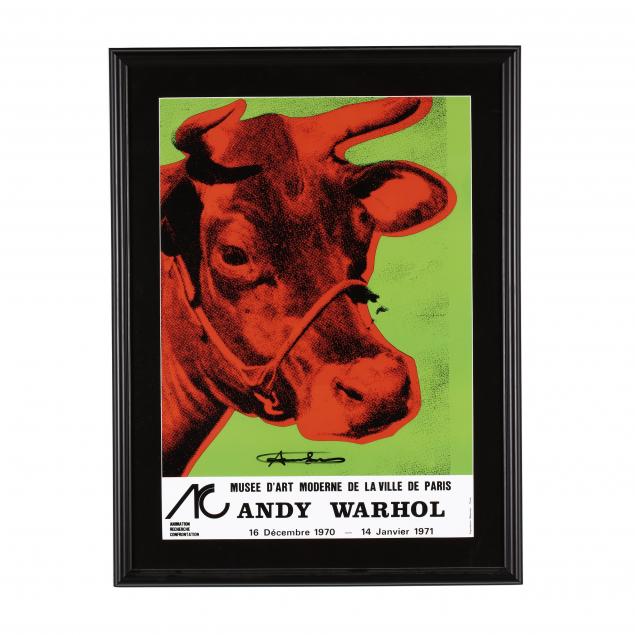 after-andy-warhol-american-1928-1987-cow-poster
