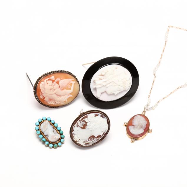 group-of-cameo-jewelry