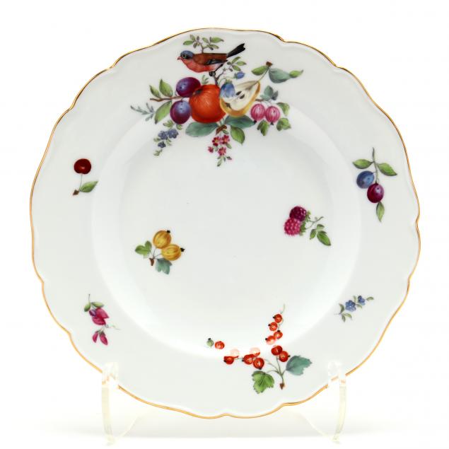 meissen-hand-painted-plate