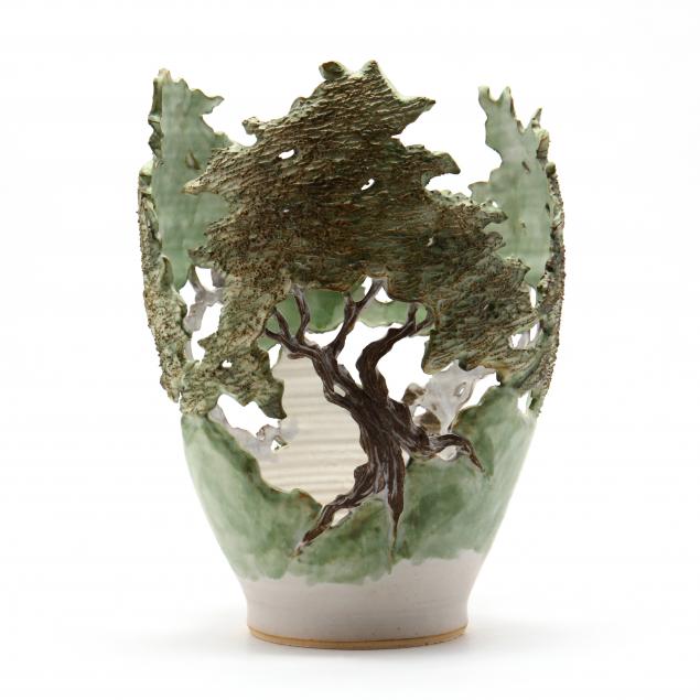 don-walton-nc-carved-art-pottery-vase