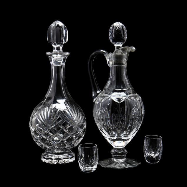 crystal-decanters-and-two-cordials