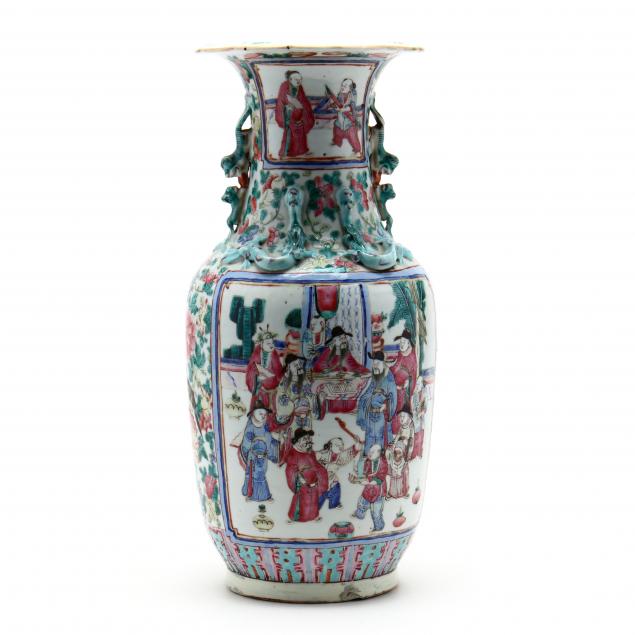 chinese-export-famille-rose-vase
