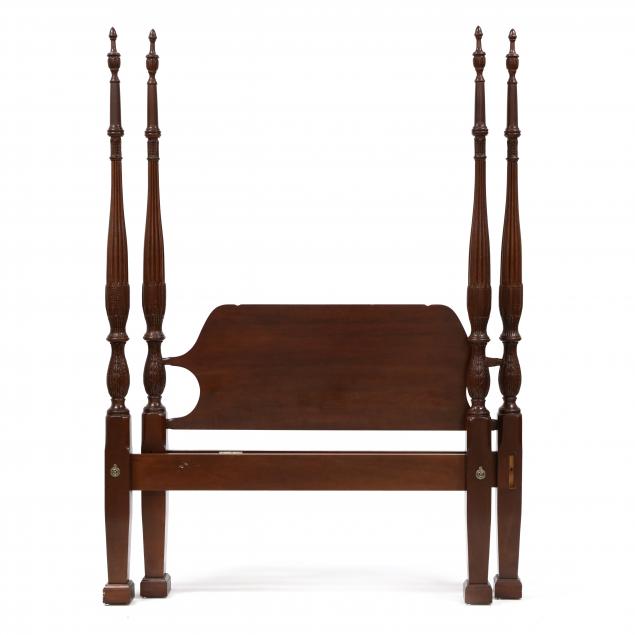 craftique-carved-mahogany-tall-post-full-size-bed