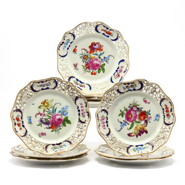 ten-dresden-reticulated-dinner-plates