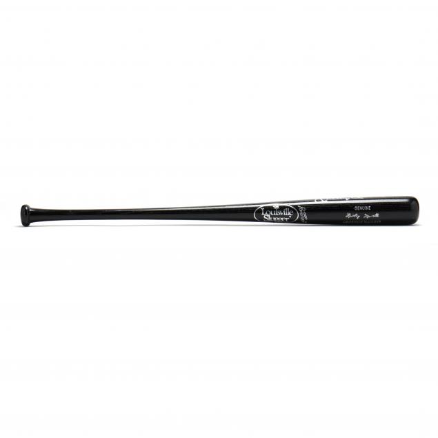 mickey-mantle-autographed-louisville-slugger-black-bat