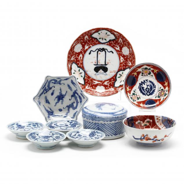 a-group-of-japanese-imari-porcelain