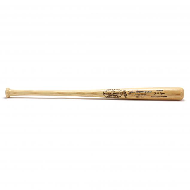 joe-dimaggio-autographed-limited-edition-bat
