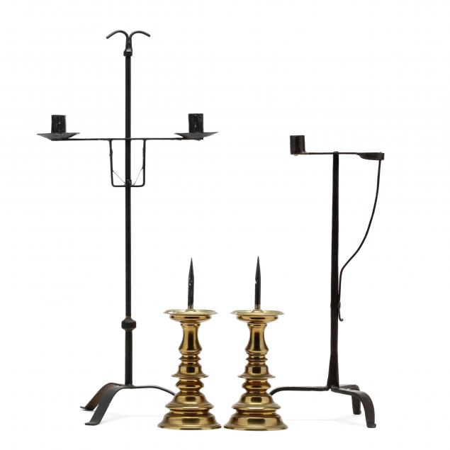 four-vintage-candlesticks