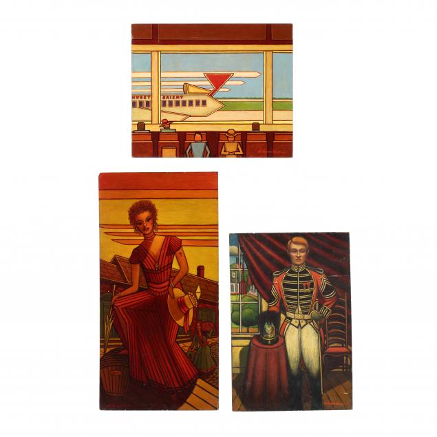 laurence-edwardson-ct-ma-1904-1995-three-original-mod-paintings