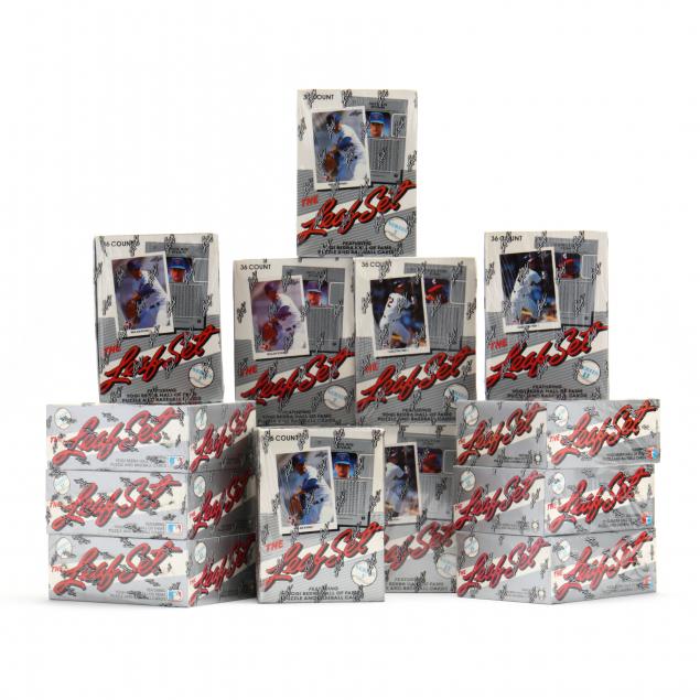 fourteen-boxes-series-i-and-ii-the-leaf-set-baseball-cards