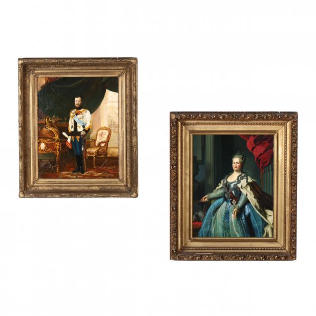 a-pair-of-contemporary-russian-imperial-portraits