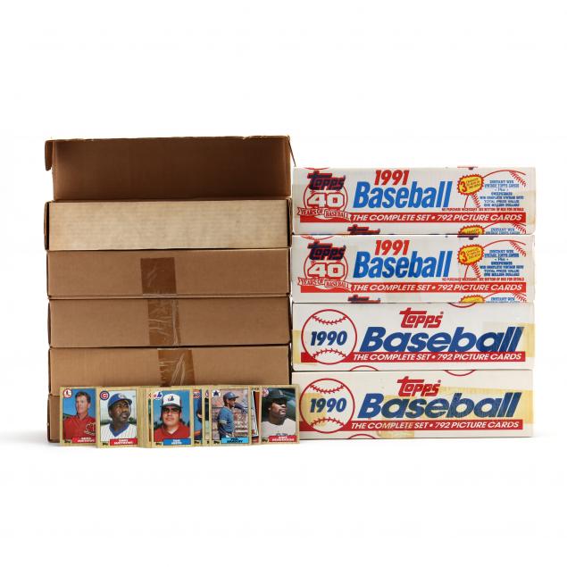 nine-1980-90s-topps-baseball-card-boxed-sets