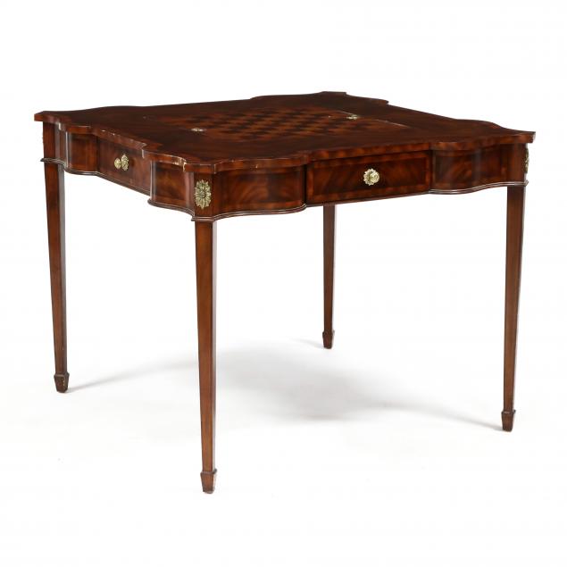 maitland-smith-classical-style-mahogany-game-table