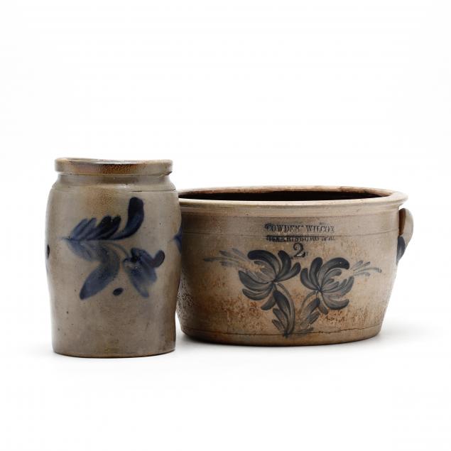 two-19th-century-cobalt-decorated-crocks