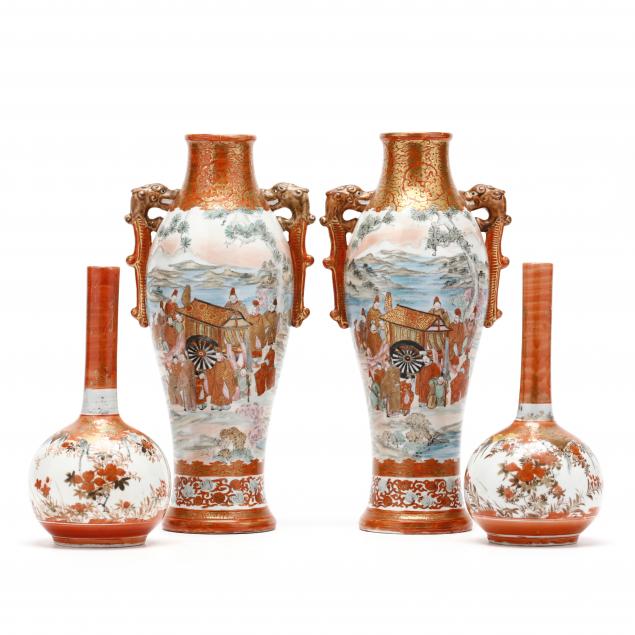 two-pairs-of-japanese-porcelain-kutani-vases
