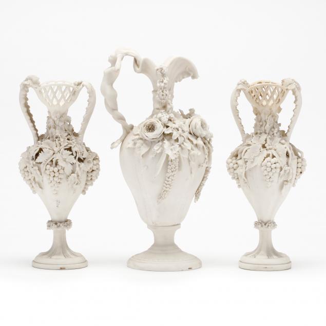 assembled-bisque-porcelain-garniture-set