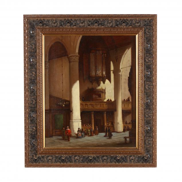 w-a-gyzeman-dutch-1821-1894-a-church-interior