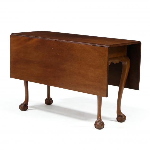 american-chippendale-mahogany-drop-leaf-table
