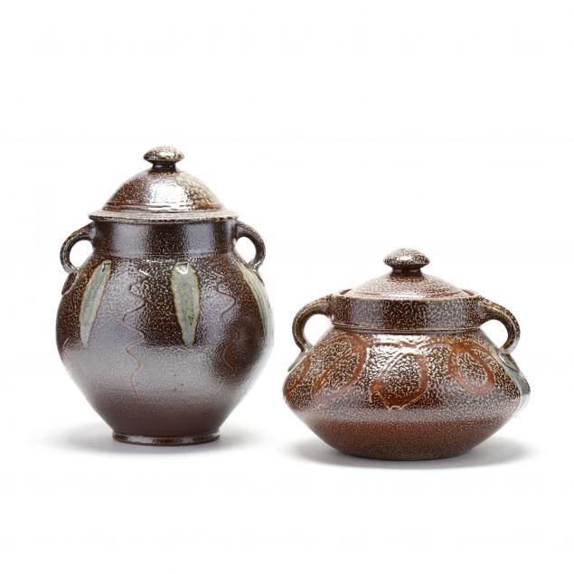 nc-pottery-two-mark-hewitt-lidded-jars