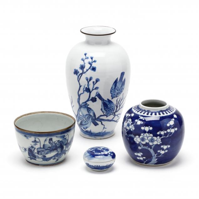 a-group-of-asian-blue-and-white-porcelain