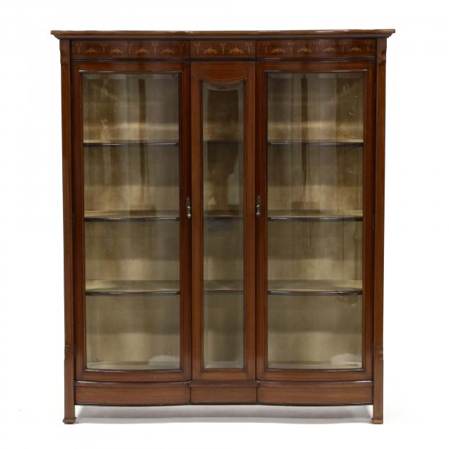 edwardian-inlaid-mahogany-display-cabinet