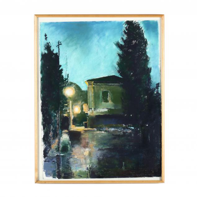 a-contemporary-painting-of-a-station-at-night