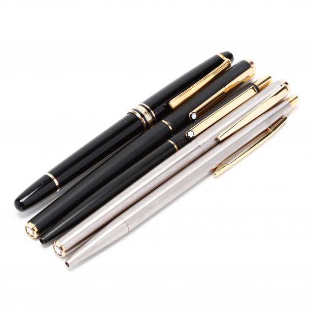 five-mont-blanc-writing-implements