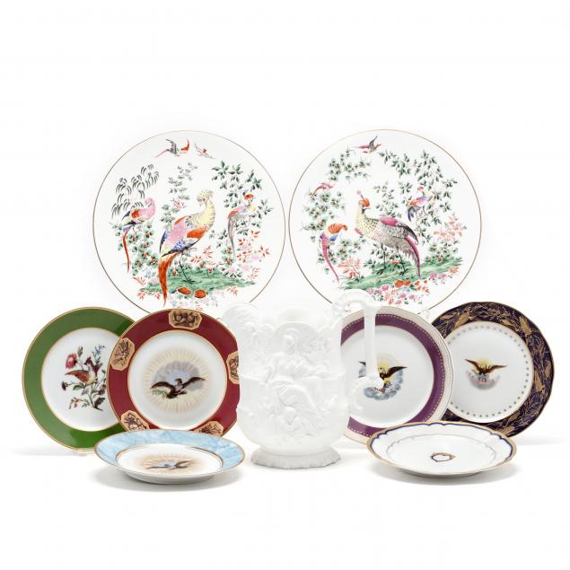 group-of-porcelain-and-pottery-table-accessories
