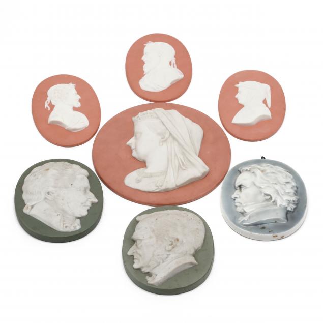 seven-relief-portrait-plaques