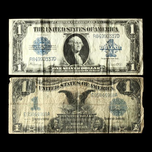 two-large-size-silver-certificates