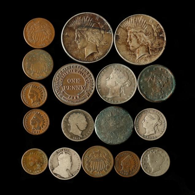 group-of-seventeen-u-s-and-british-commonwealth-coins