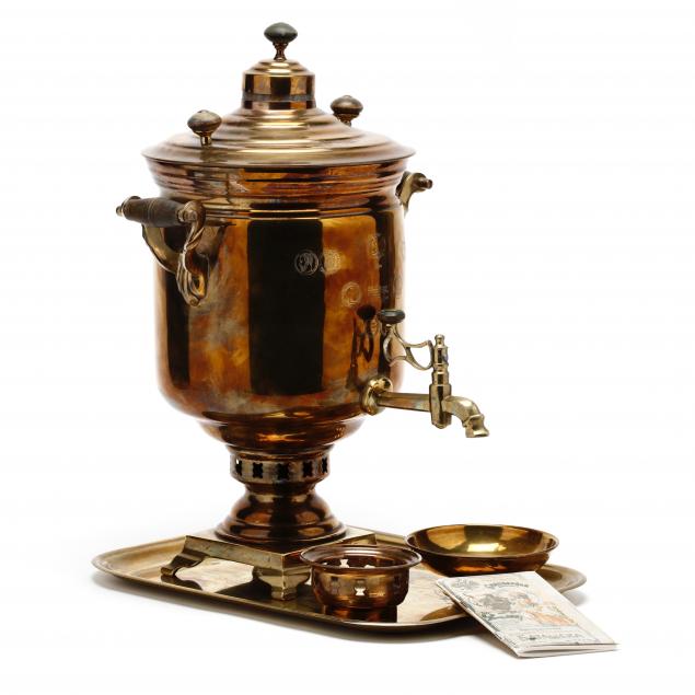 an-antique-russian-brass-samovar