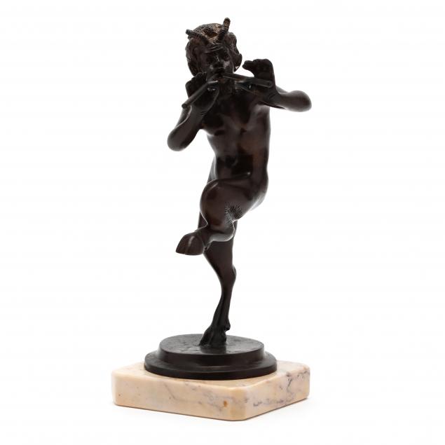 an-antique-bronze-statue-of-pan