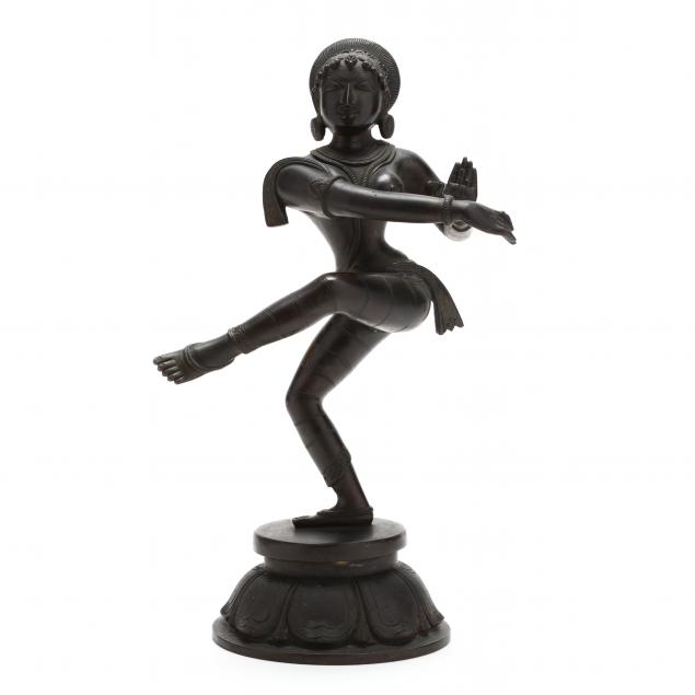 an-indian-bronze-sculpture-of-a-dancing-hindu-goddess