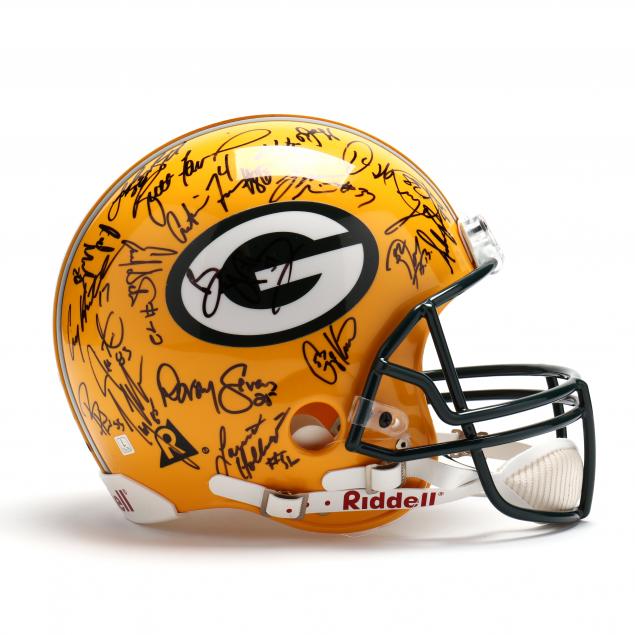 1996-green-bay-packers-team-signed-helmet-with-coa