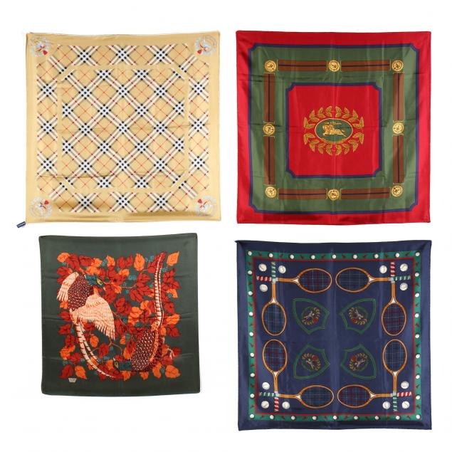 a-group-of-four-english-silk-scarves