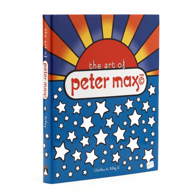 signed-peter-max-book-charles-a-riley-ii-s-i-the-art-of-peter-max-i