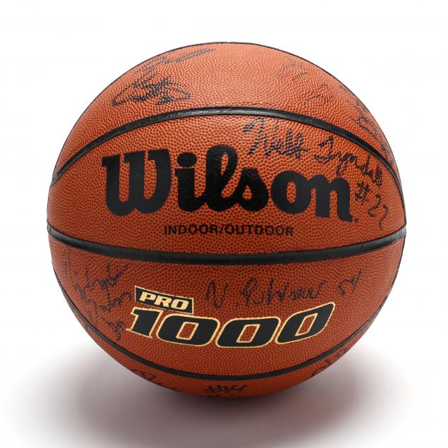 unc-1994-95-team-signed-basketball