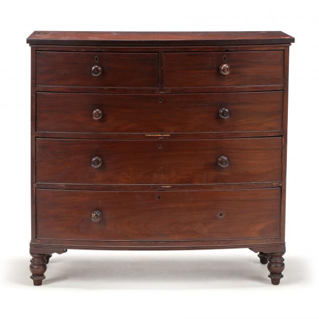 late-george-iii-mahogany-bow-front-chest-of-drawers