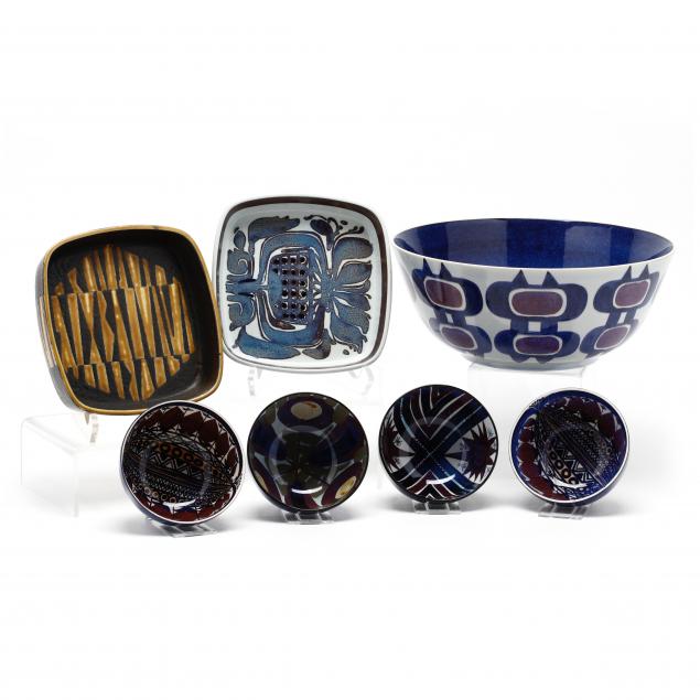 marianne-johnson-for-royal-copenhagen-group-of-modernist-bowls