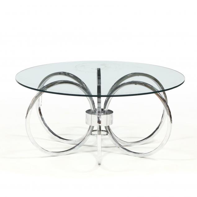 vintage-chrome-and-glass-cocktail-table