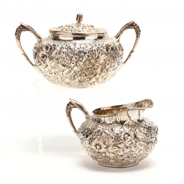 a-gorham-repousse-sterling-silver-sugar-creamer-set