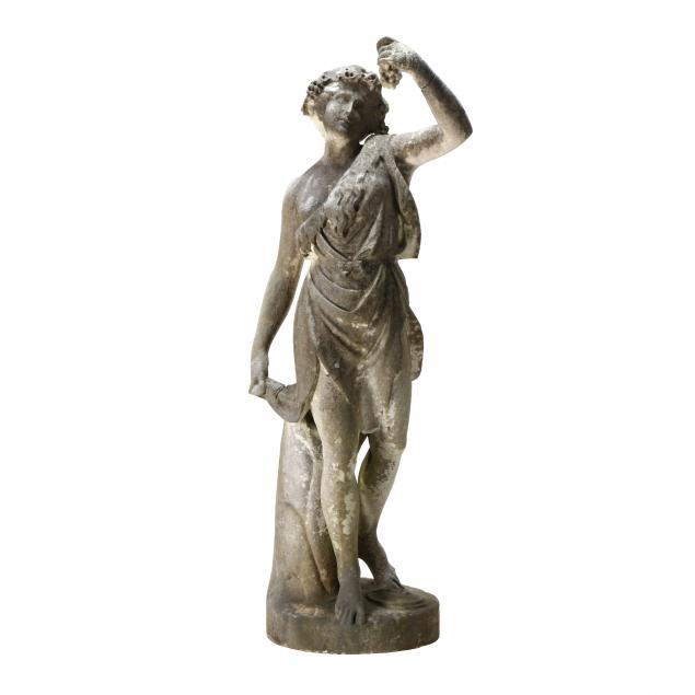 a-carved-marble-sculpture-of-a-bacchante