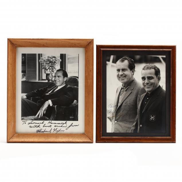 37th-u-s-president-richard-m-nixon-two-signed-framed-photos